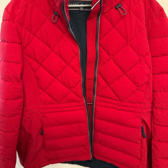 Red puff jacket - Picture 2 of 4